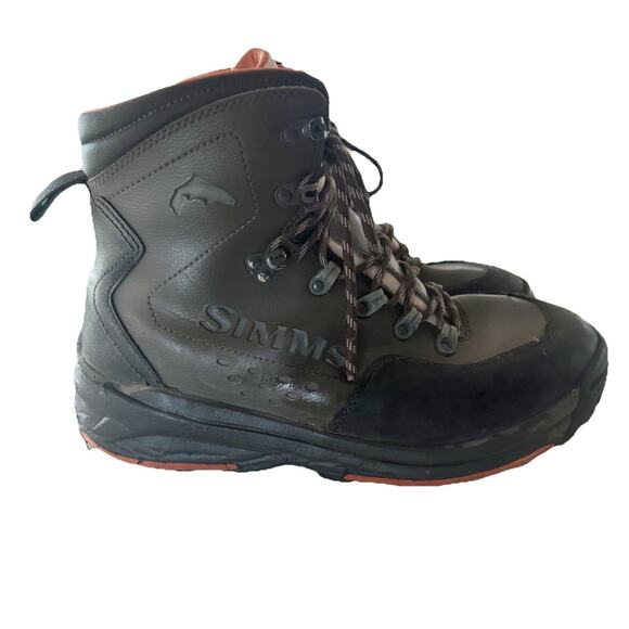 Simms Mens Freestone Boot Gunmetal Size 11 Fly Fishing Wading *read 44242–00 - Picture 1 of 7